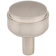 Hardware Resources 1-1/8" Diameter Satin Nickel Hayworth Cabinet Knob