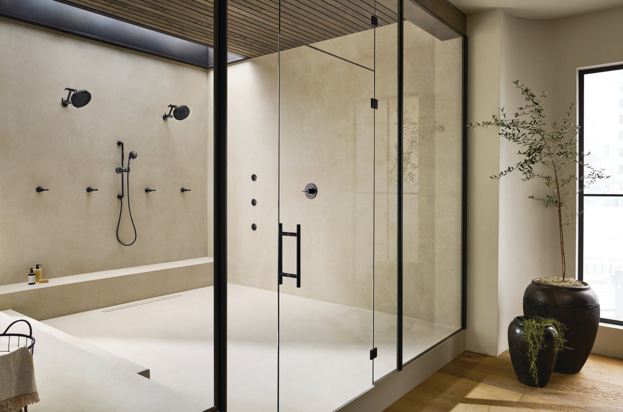 Brizo Litze® 8” H<sub>2</sub>Okinetic<sup>®</sup> Round Multi-Function Wall Mount Showerhead