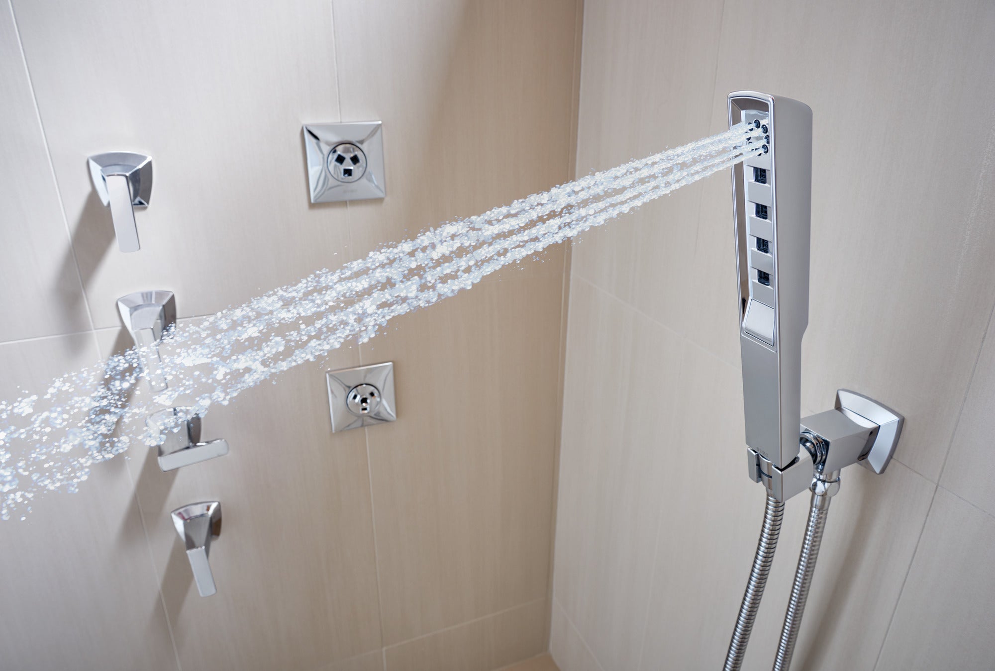Brizo Vettis® H2OKinetic® Multi-Function Wall Mount Handshower