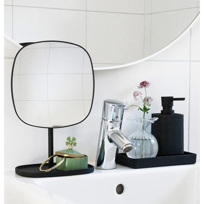 Make-up Mirror on Stand, with Tray
