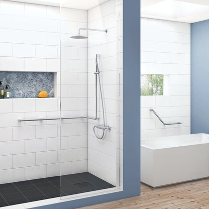 LIVING - Grab Bar, Long. Chromed Stainless Steel, Lenght 900 mm