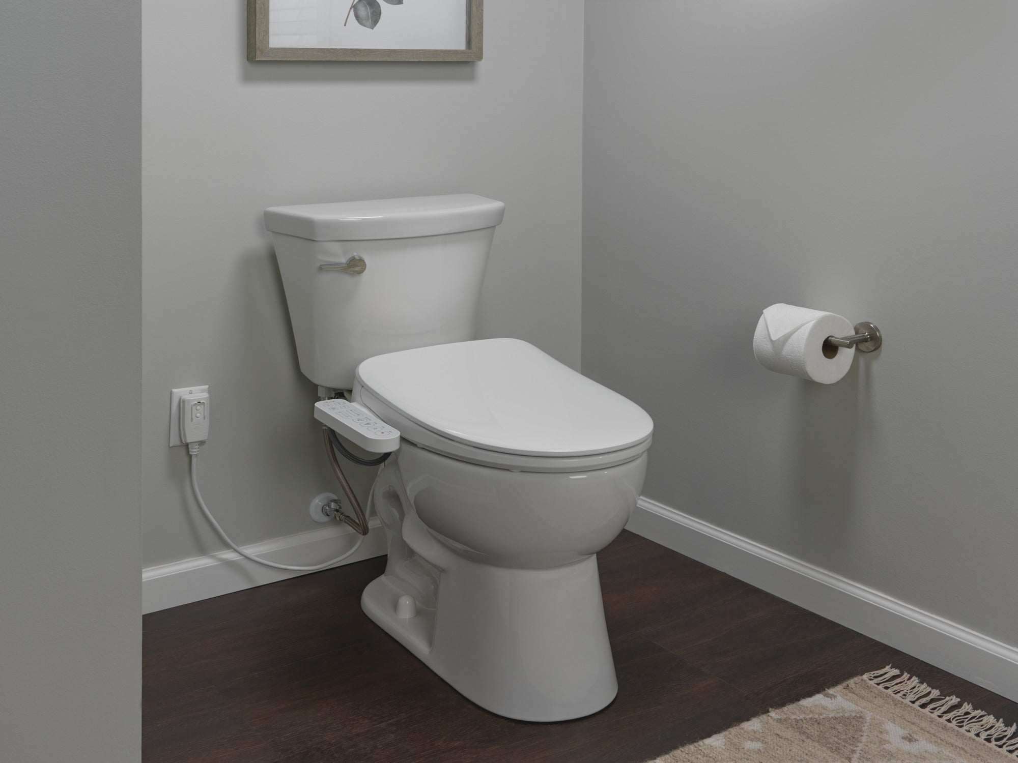 Delta Refresh Standard Elongated Electric Bidet Toilet Seat