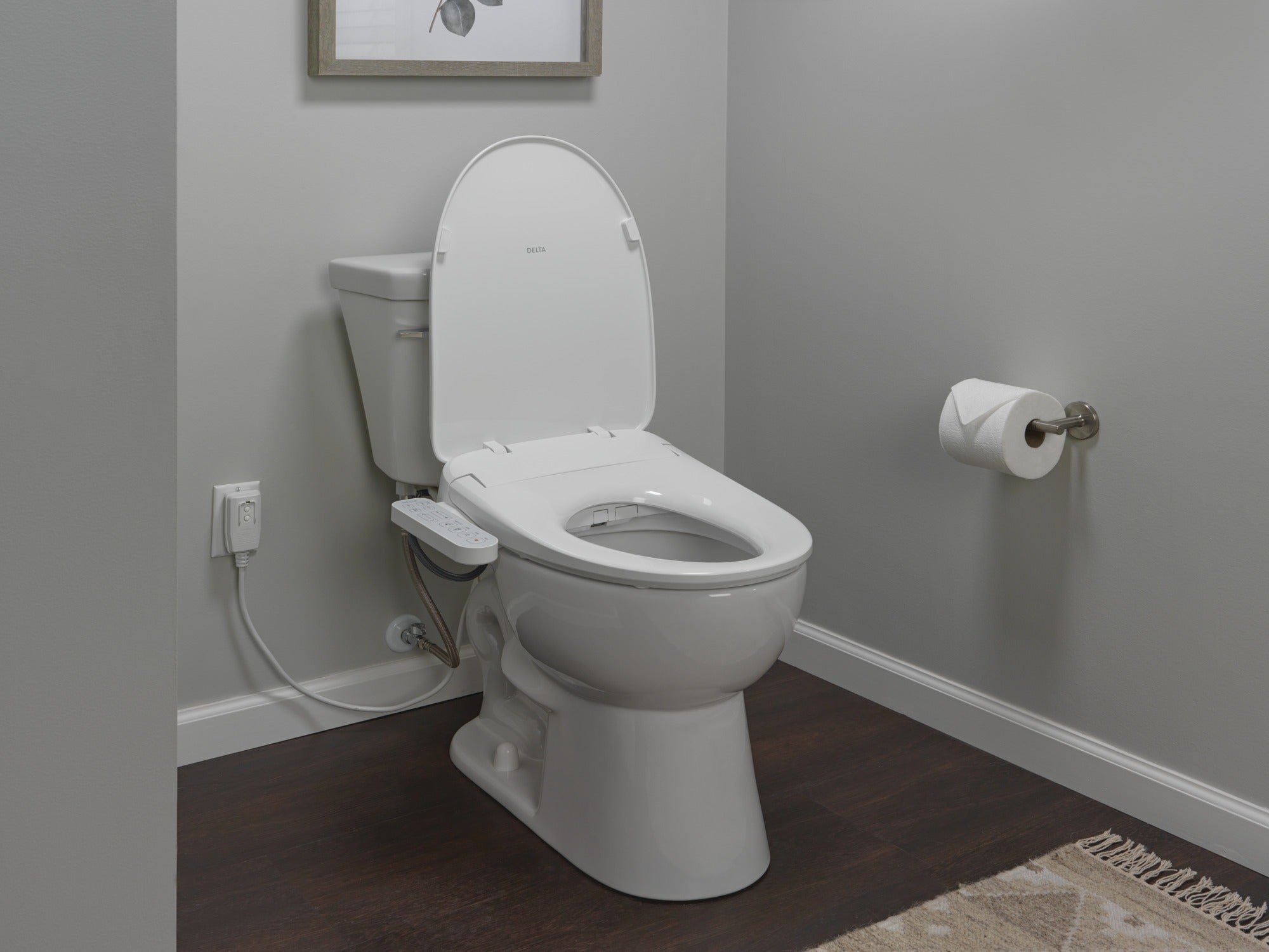 Delta Refresh Standard Elongated Electric Bidet Toilet Seat