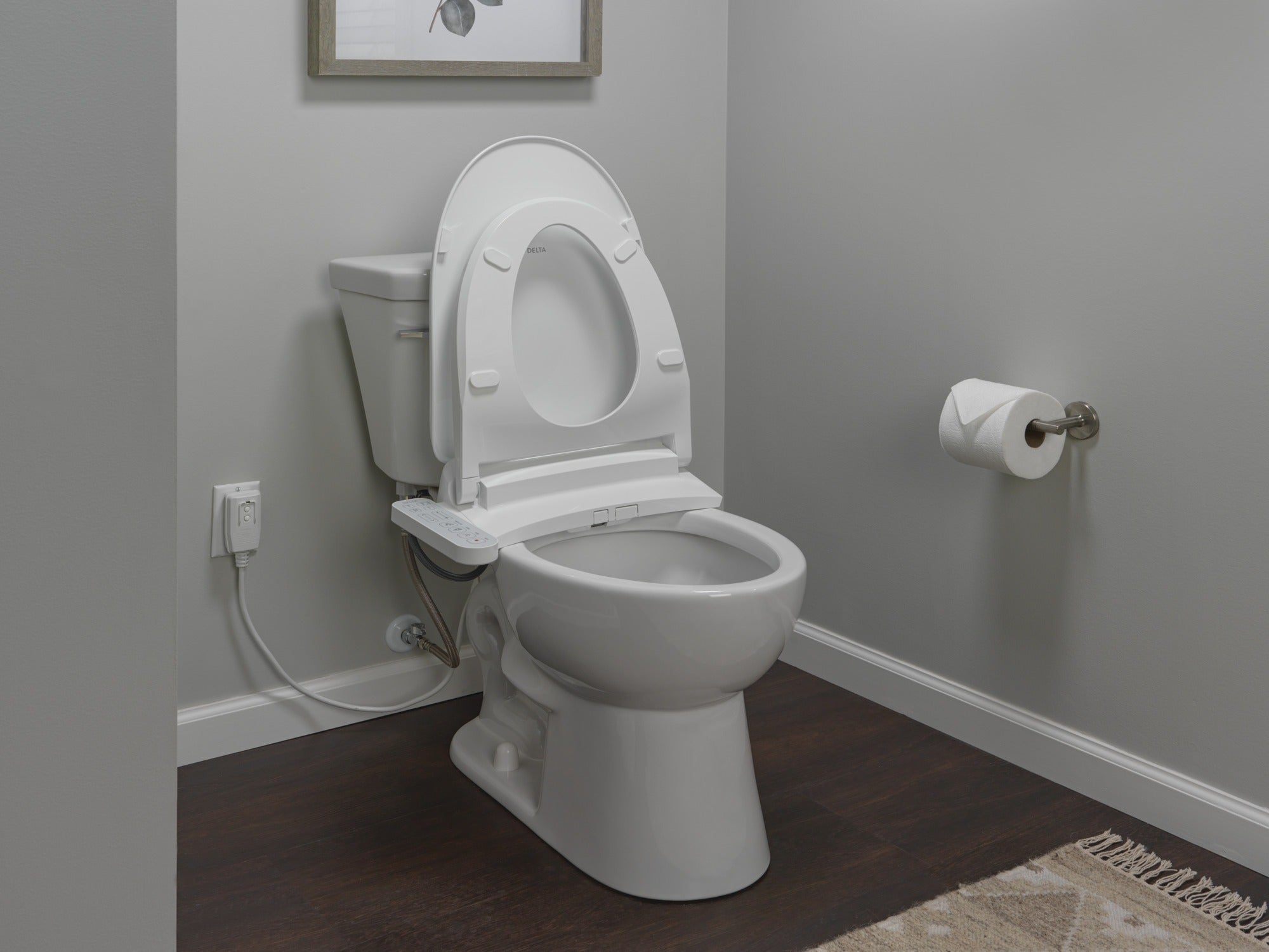Delta Refresh Standard Elongated Electric Bidet Toilet Seat