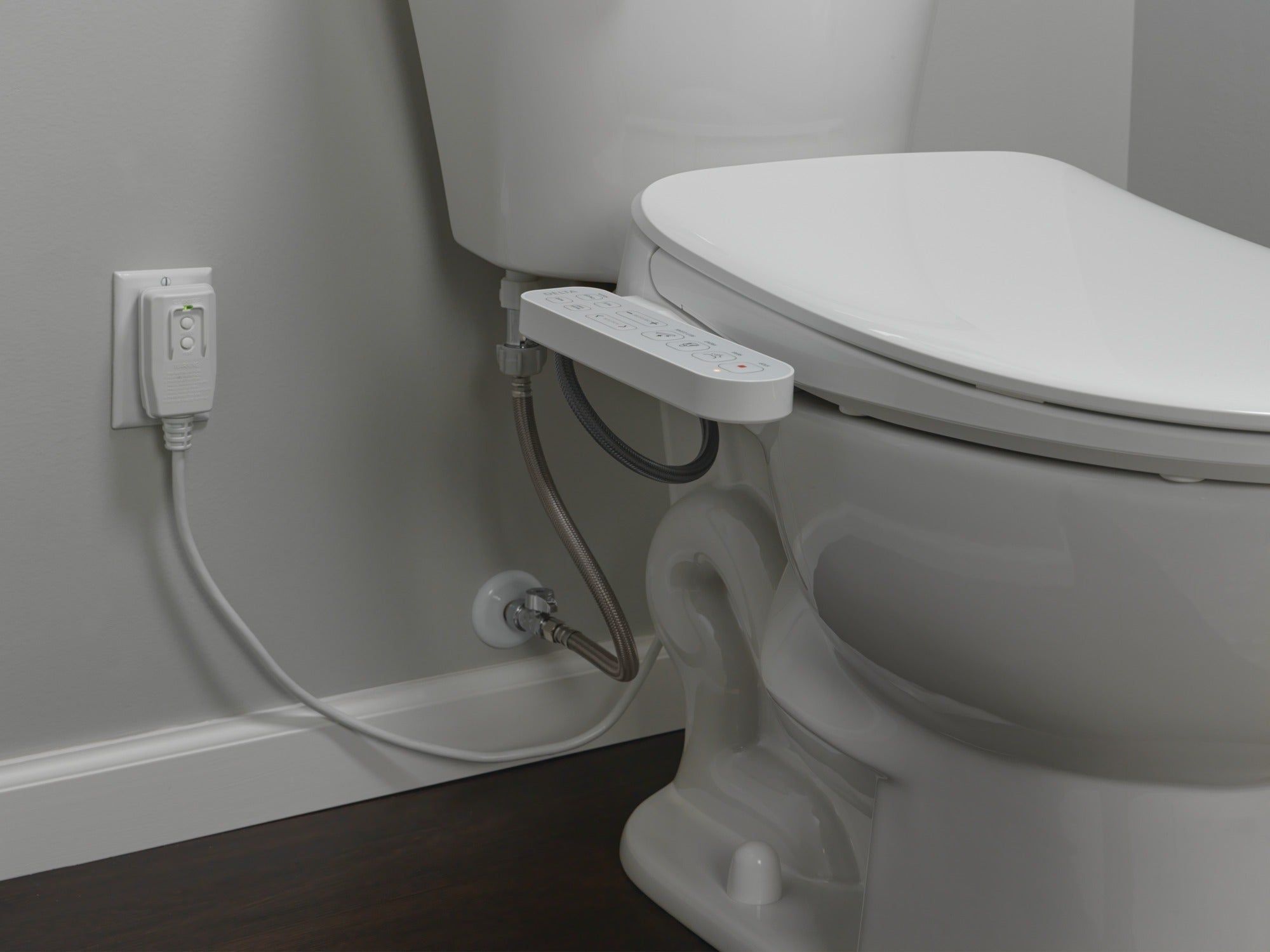 Delta Refresh Standard Elongated Electric Bidet Toilet Seat