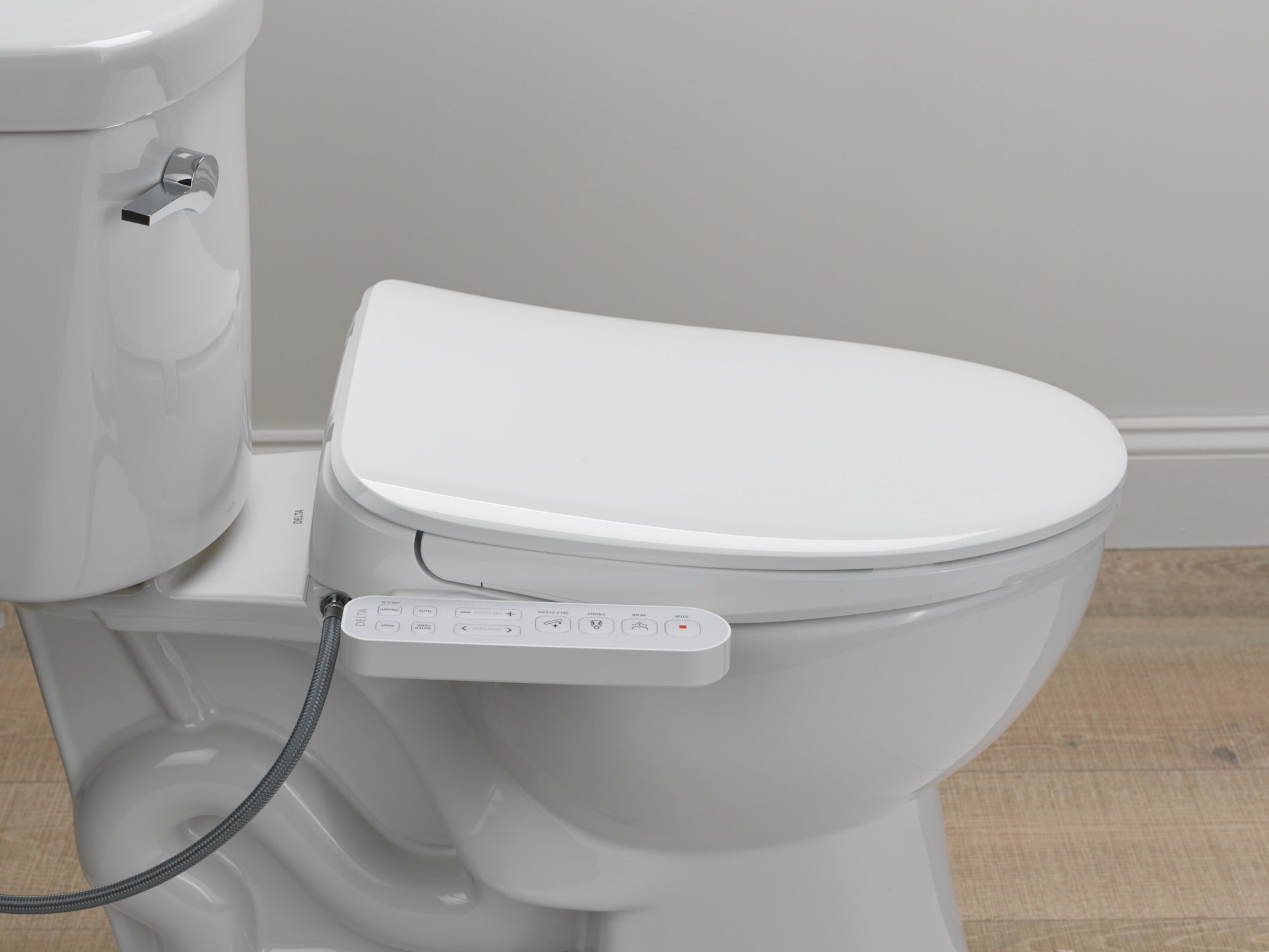 Delta Refresh Standard Elongated Electric Bidet Toilet Seat