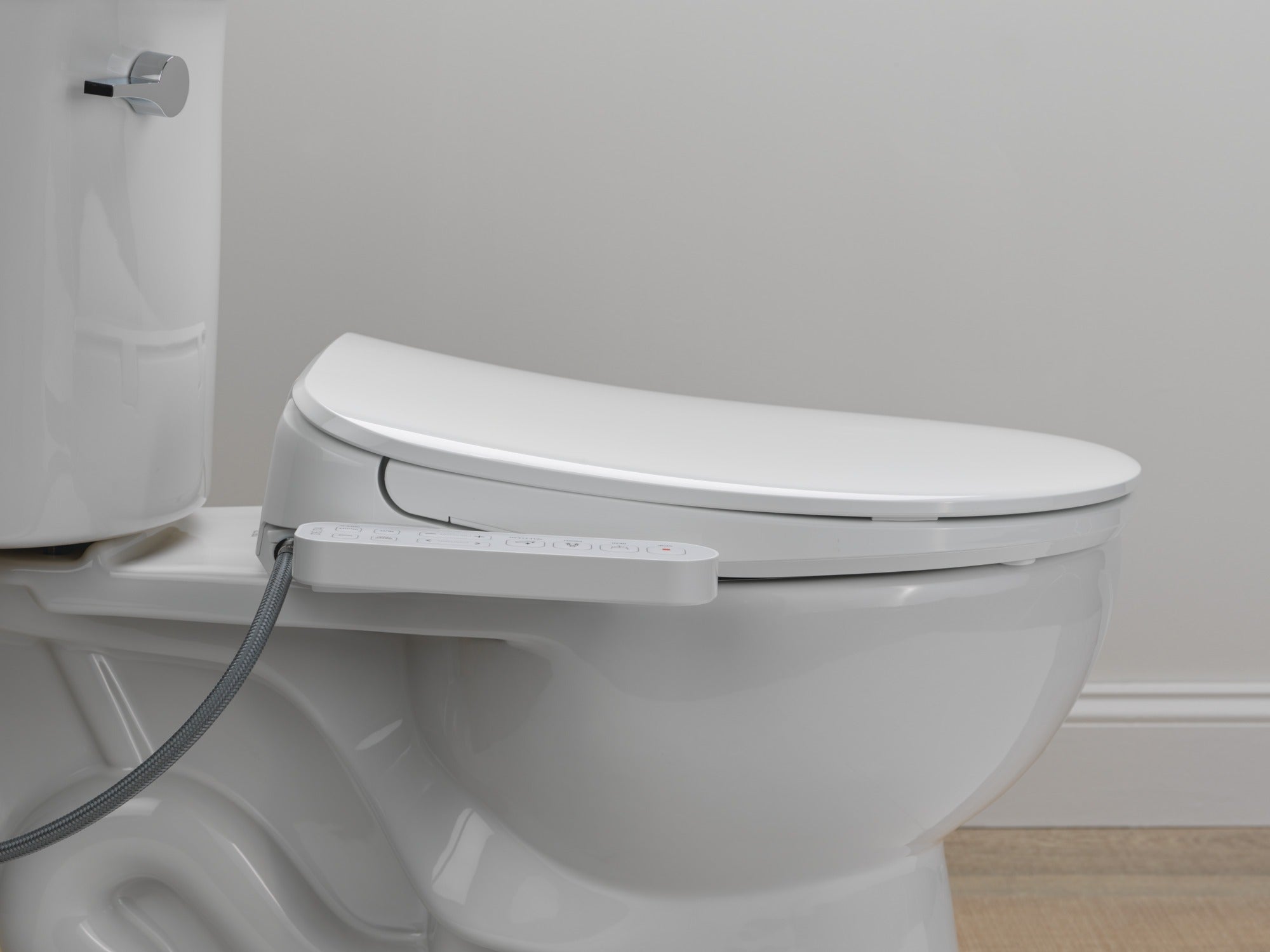 Delta Refresh Standard Elongated Electric Bidet Toilet Seat