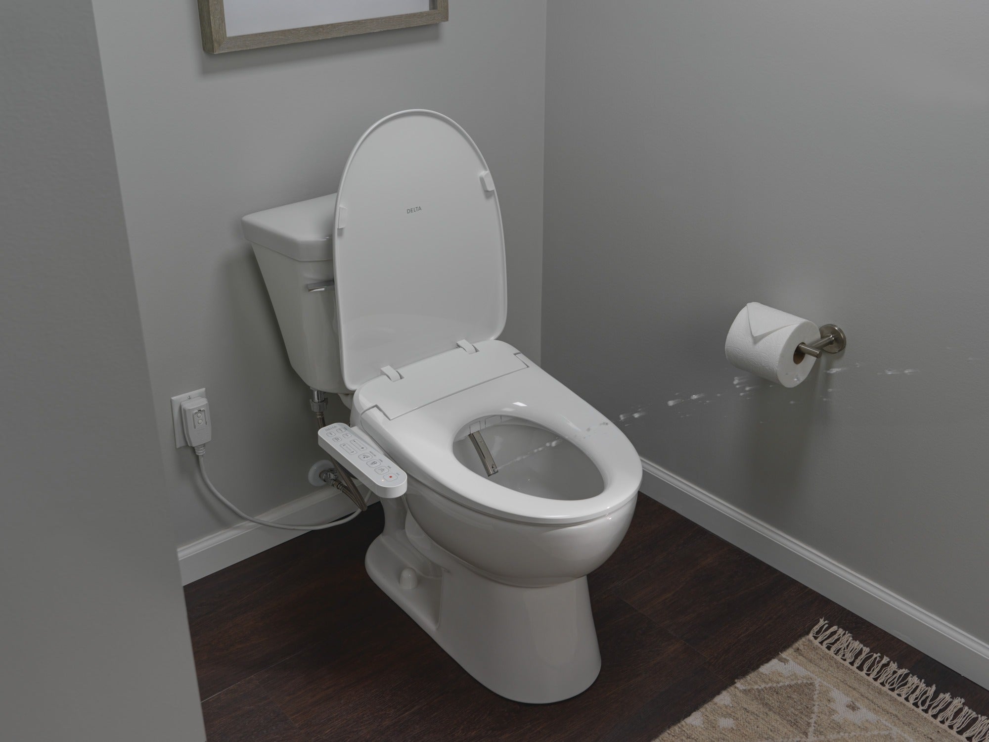 Delta Refresh Standard Elongated Electric Bidet Toilet Seat