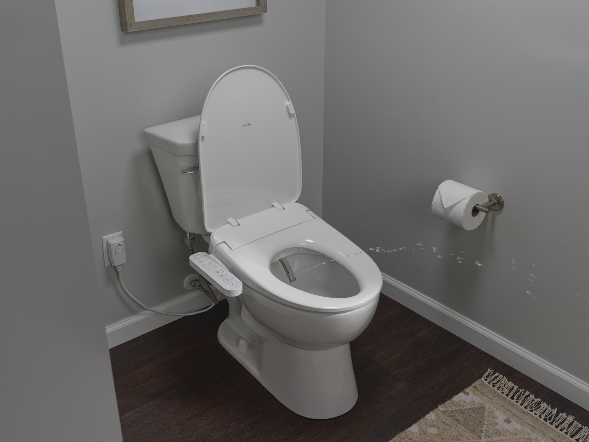 Delta Refresh Standard Elongated Electric Bidet Toilet Seat