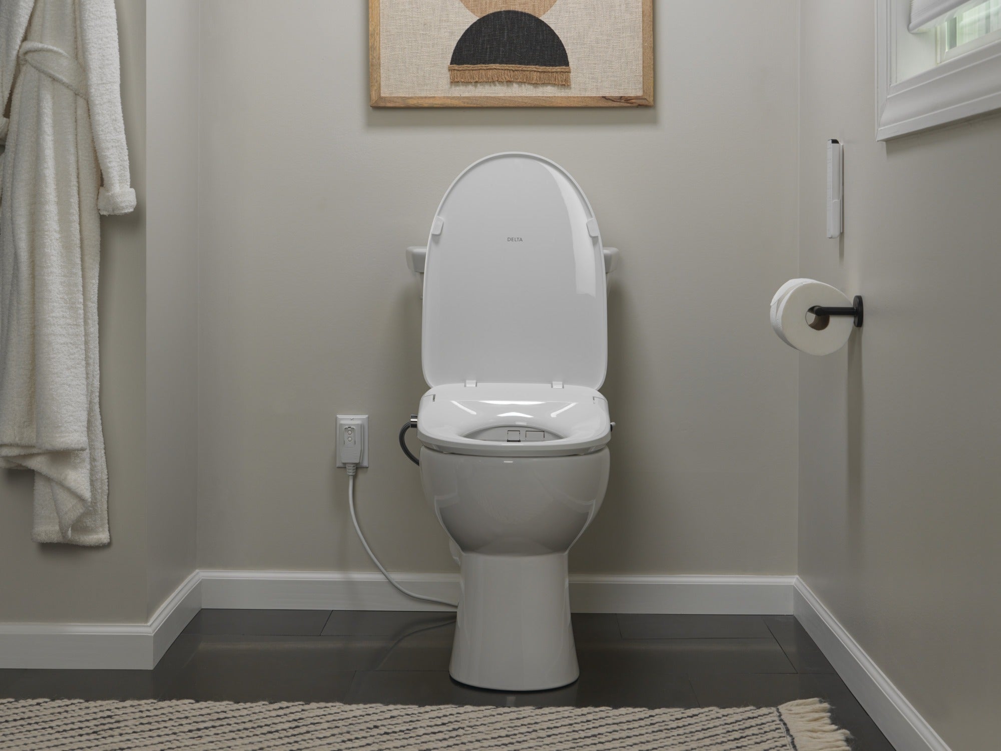 Delta Refresh Ultimate Elongated Electric Bidet Toilet Seat
