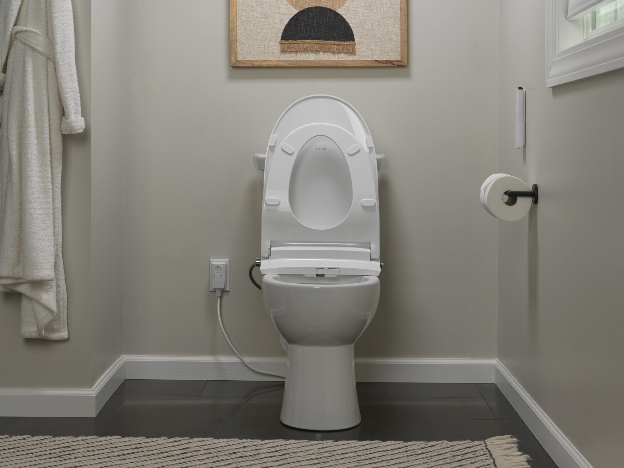 Delta Refresh Ultimate Elongated Electric Bidet Toilet Seat
