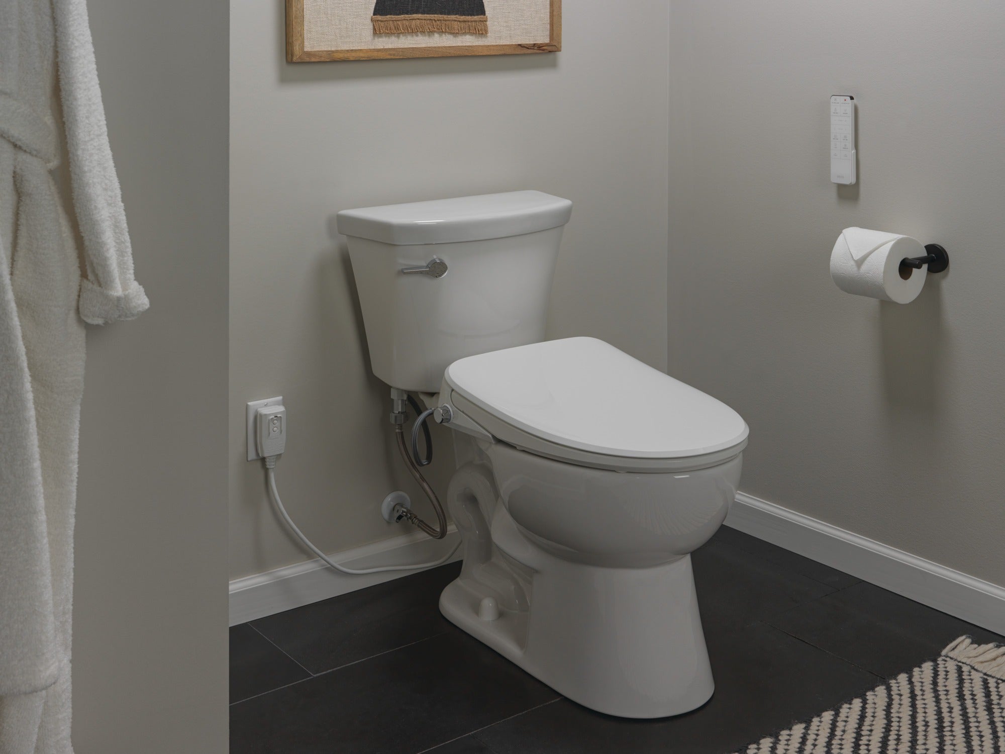 Delta Refresh Ultimate Elongated Electric Bidet Toilet Seat