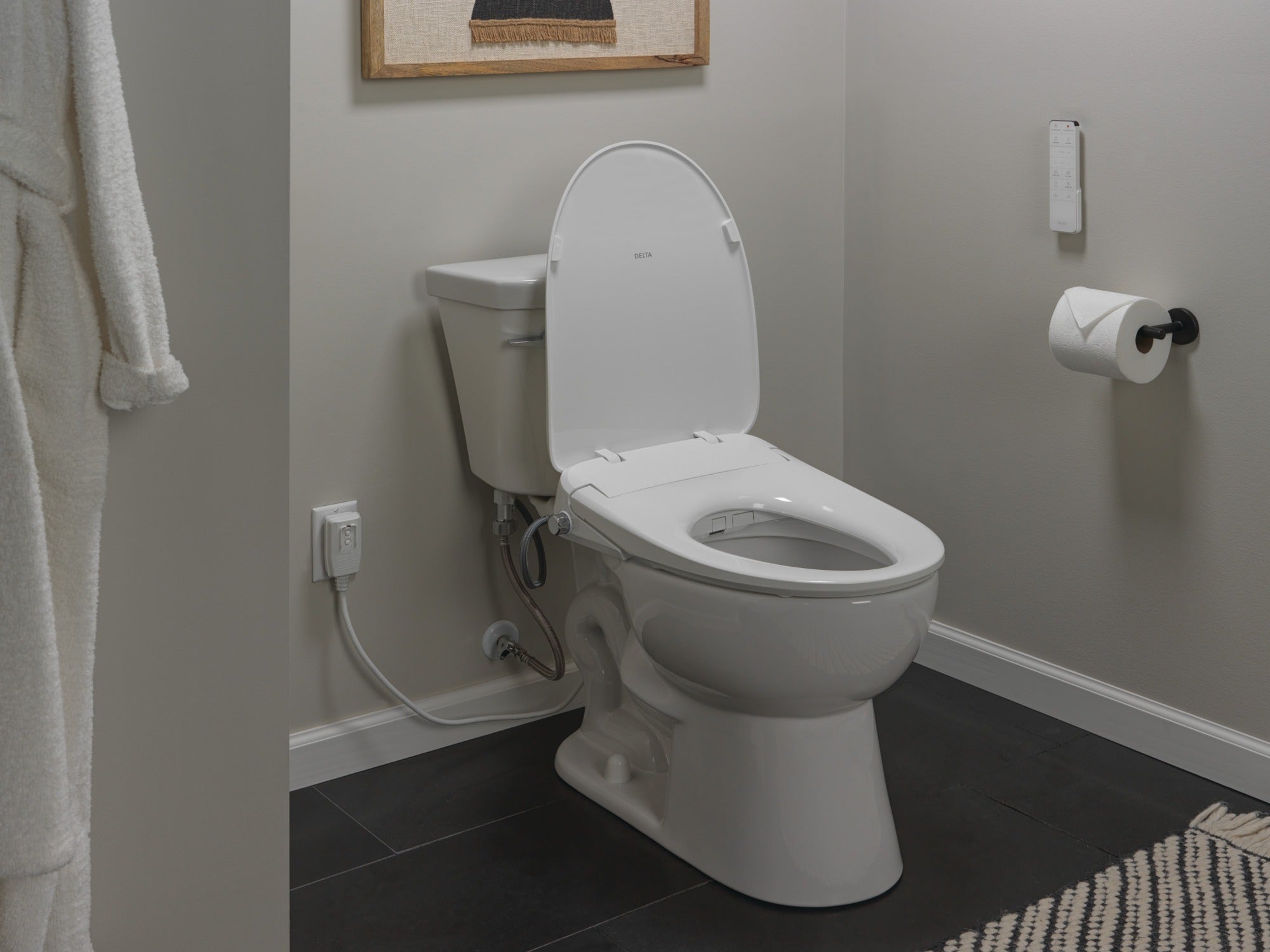 Delta Refresh Ultimate Elongated Electric Bidet Toilet Seat