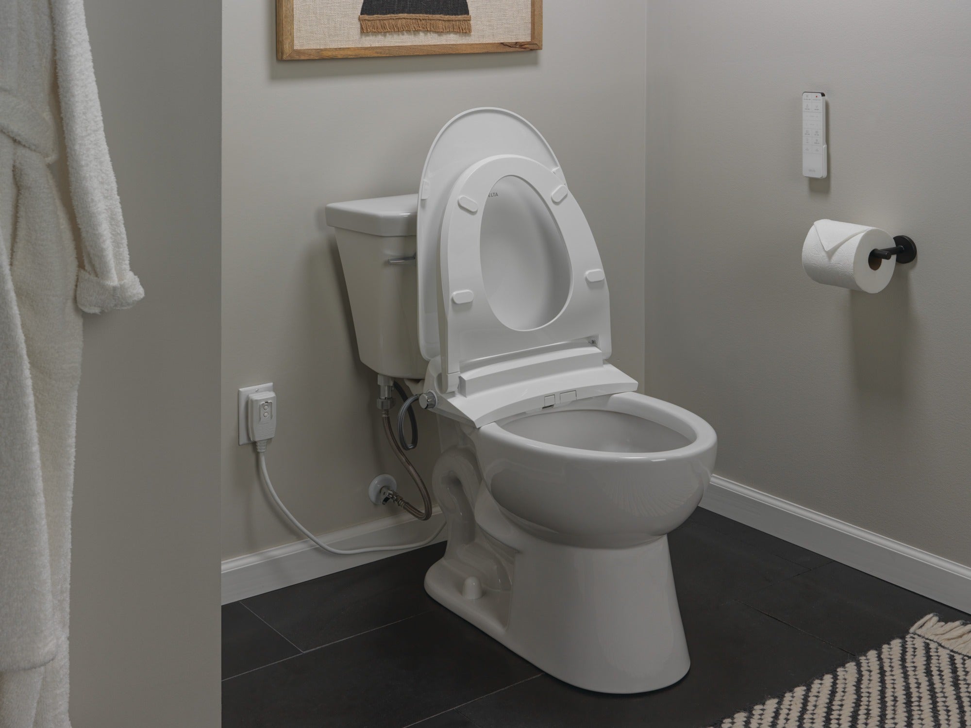 Delta Refresh Ultimate Elongated Electric Bidet Toilet Seat