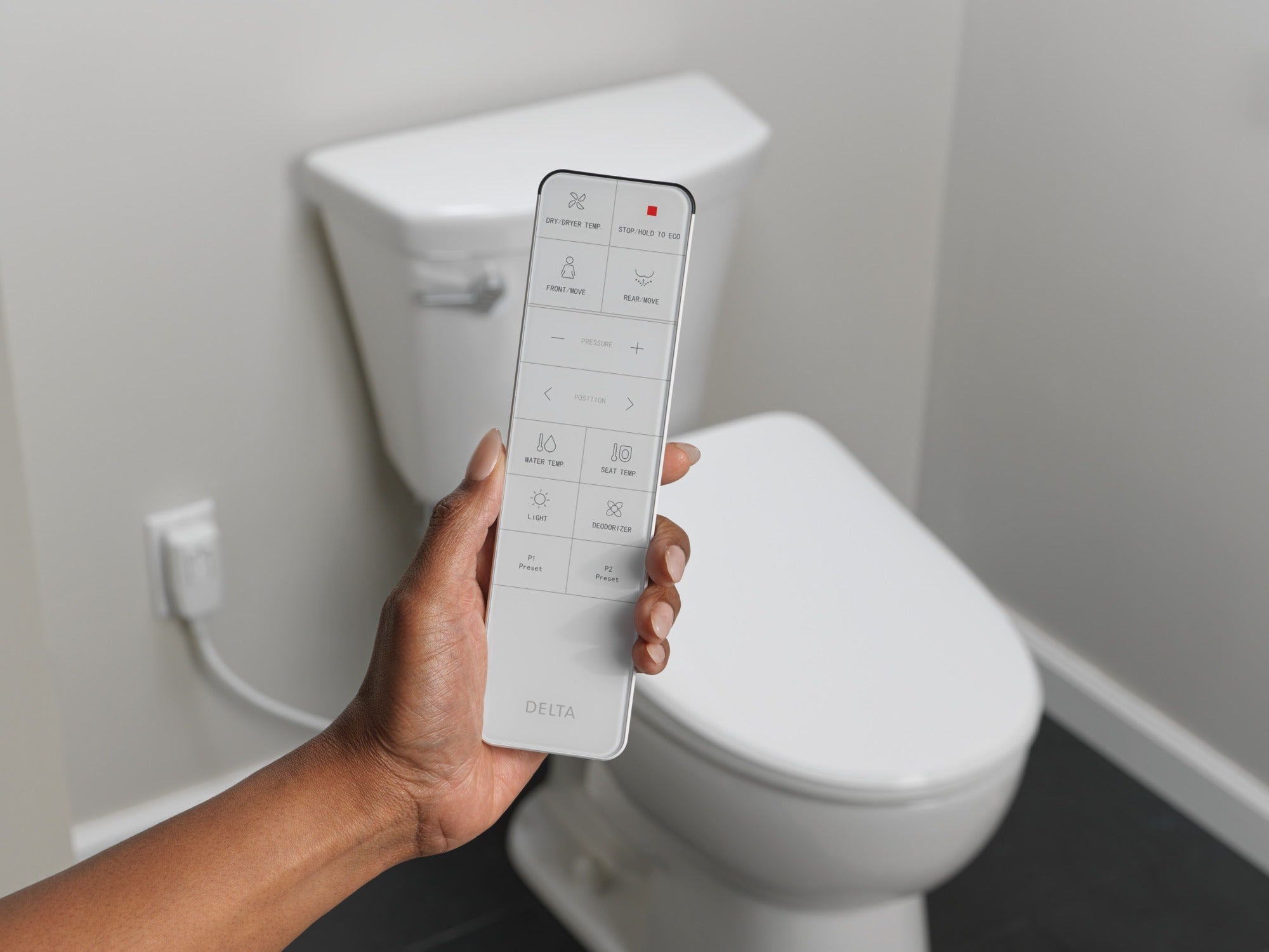 Delta Refresh Ultimate Elongated Electric Bidet Toilet Seat