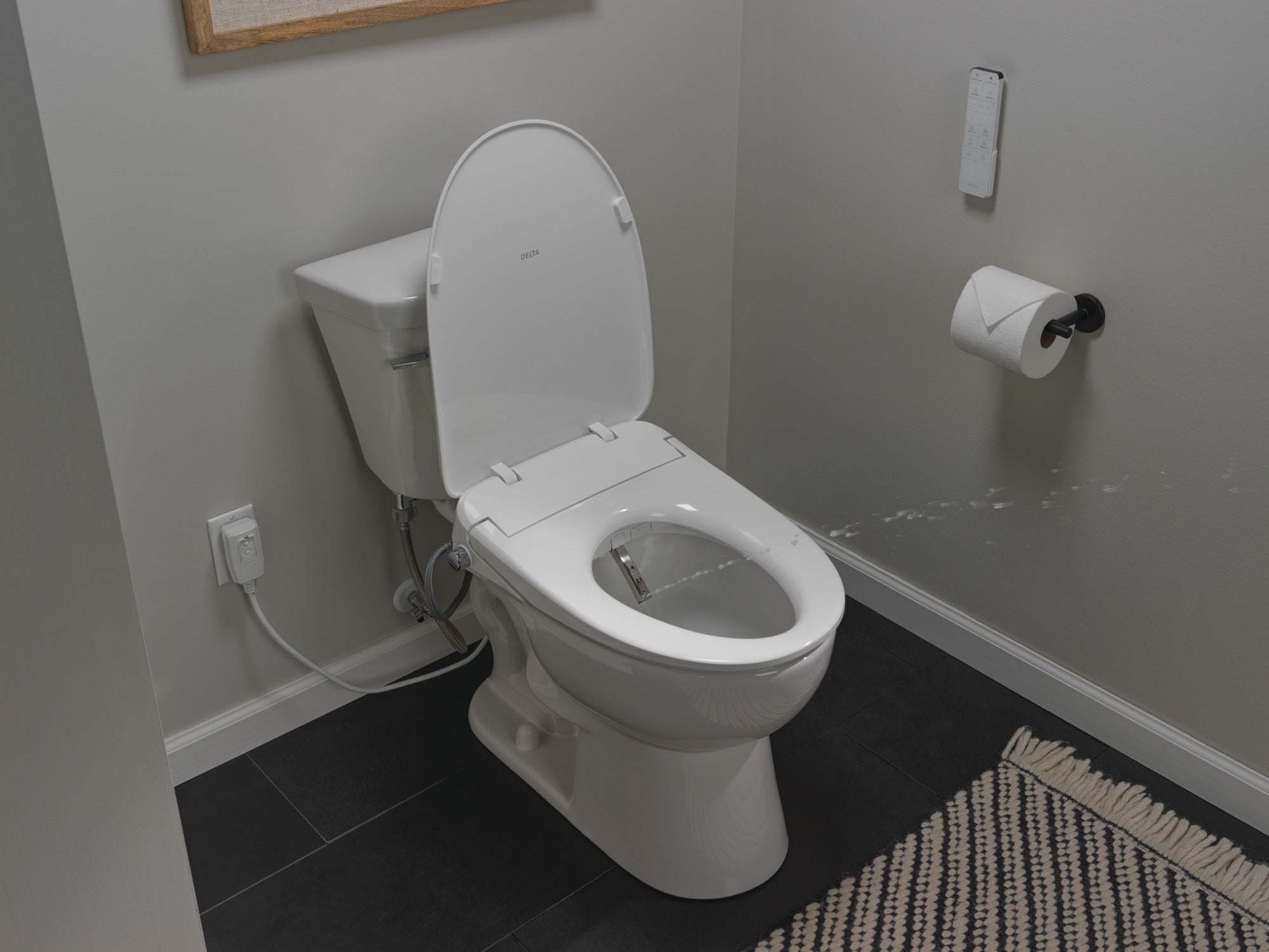 Delta Refresh Ultimate Elongated Electric Bidet Toilet Seat