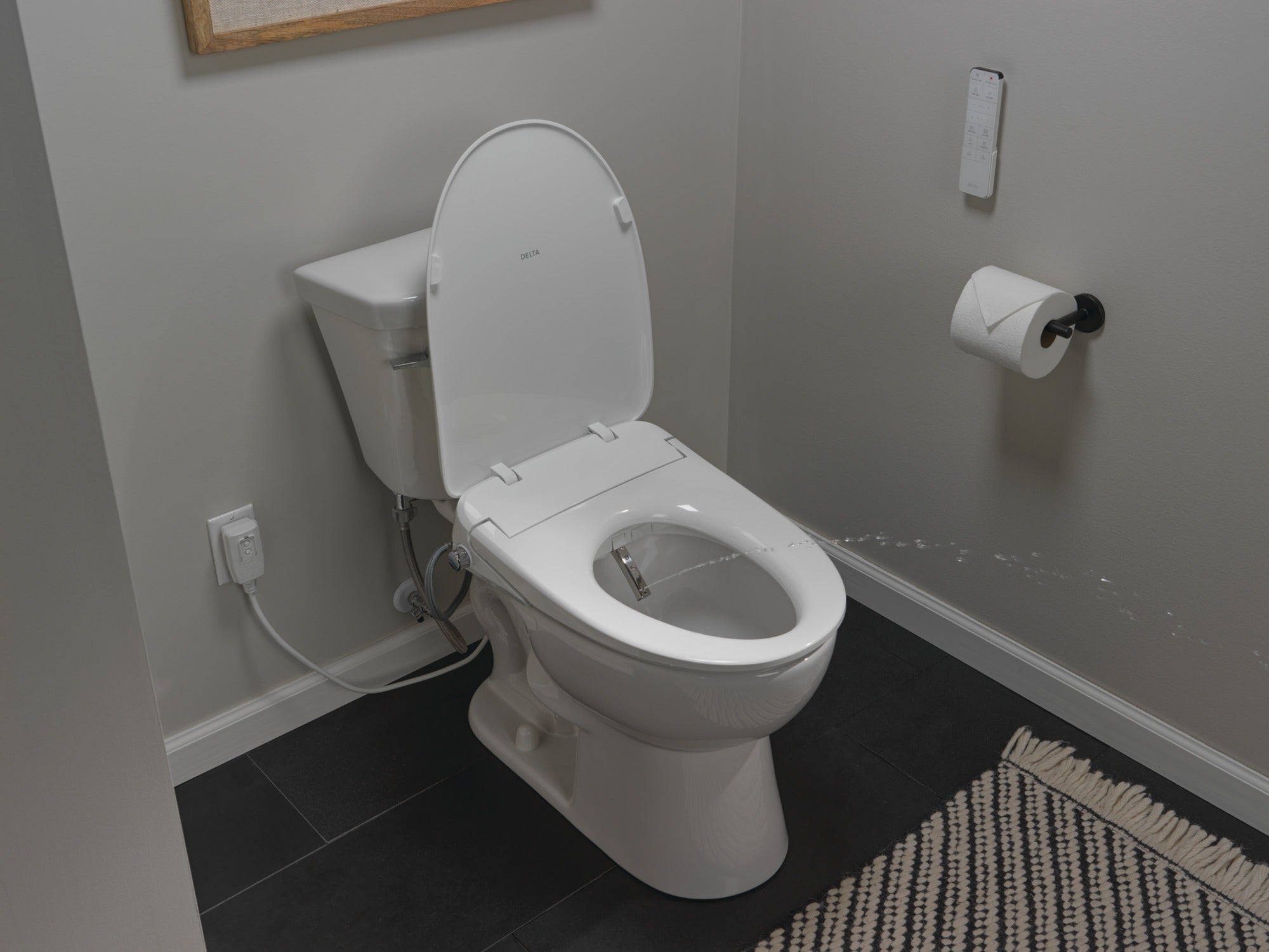 Delta Refresh Ultimate Elongated Electric Bidet Toilet Seat
