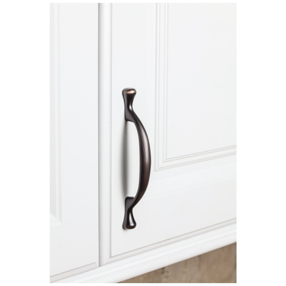 Hardware Resources 3" Center-to-Center Satin Nickel Merryville Cabinet Pull