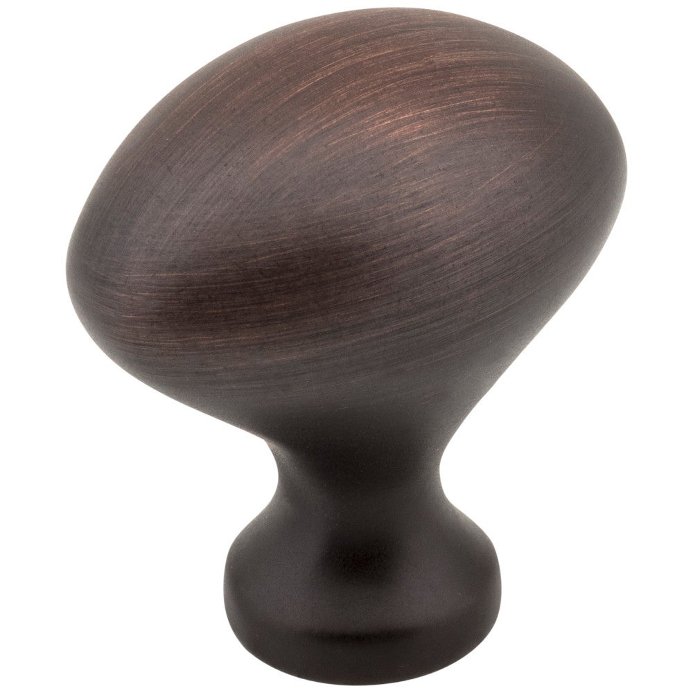 Hardware Resources 1-1/8" Overall Length Satin Nickel Oval Merryville Cabinet Knob