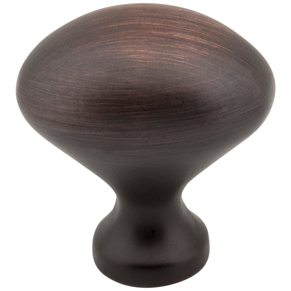 Hardware Resources 1-1/8" Overall Length Satin Nickel Oval Merryville Cabinet Knob