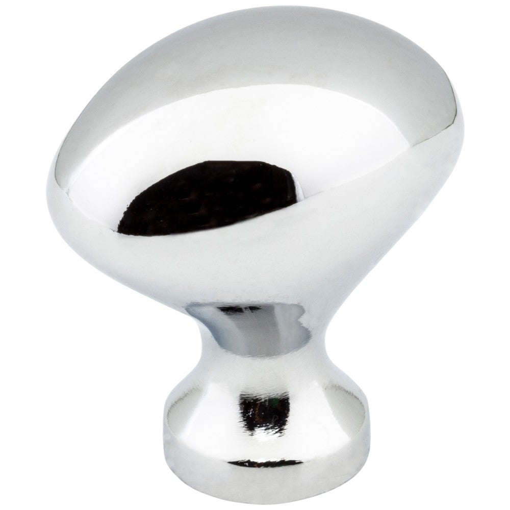 Hardware Resources 1-1/8" Overall Length Satin Nickel Oval Merryville Cabinet Knob