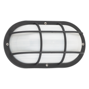Bayside Oval Grid Wall Lantern