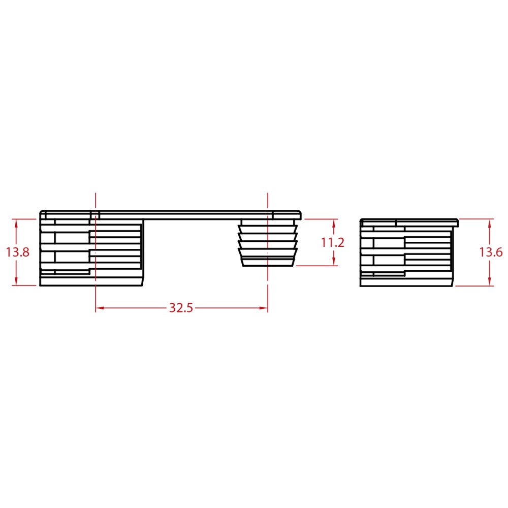 Hardware Resources Connector Cam for 19 mm Panel