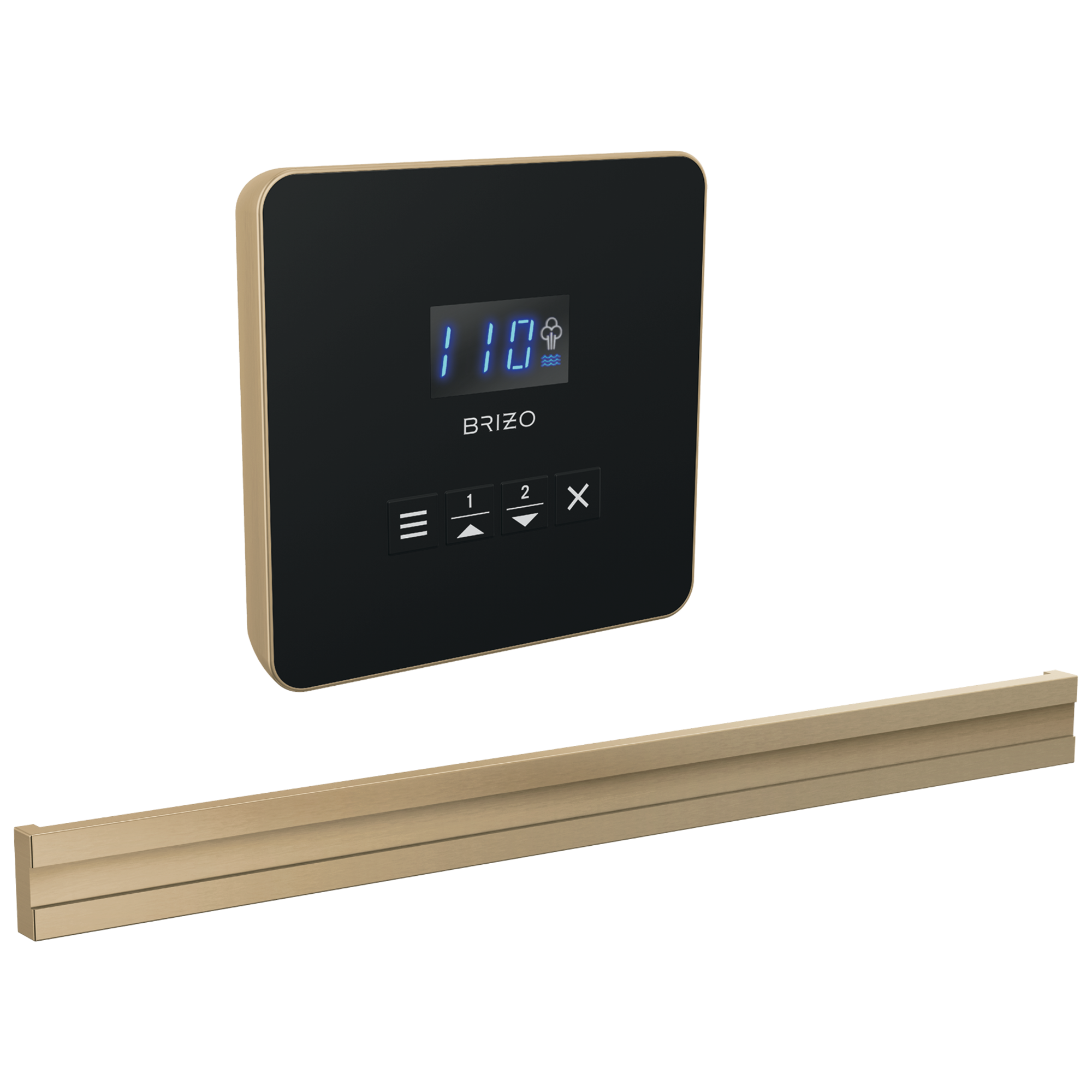 Brizo Other Square + Bilateral Steam Set
