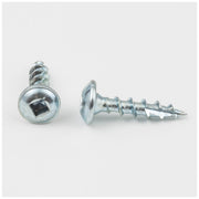 Hardware Resources #8 x 3/4" Zinc Plated Type 17 Square Drive Coarse Thread Pan Washer Head Screw Sold by the Keg