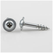 Hardware Resources #8 x 1" Zinc Plated Phillips Drive 13mm Coarse Thread Large Washer Head Screw Sold by the Keg