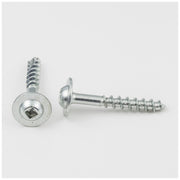 Hardware Resources #8 x 1-1/4" Zinc Plated Square Drive Type 17 Coarse Thread Large Washer Head Screw Sold by the Keg
