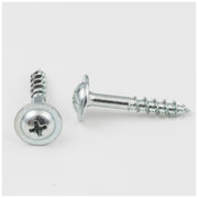 Hardware Resources #8 x 1-1/8" Zinc Plated Phillips Drive Coarse Thread Large Washer Head Screw Sold by the Keg