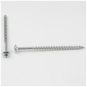 Hardware Resources #8 x 3" Zinc Plated Square/Phillips Drive Type 17 Coarse Thread Standard Round Washer Head Screw Sold by the Keg