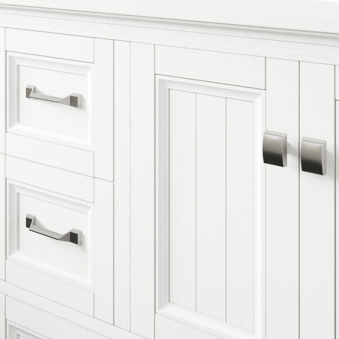 Eviva Britney Bath Vanity with Carrara Quartz Top and Undermount Porcelain Sink (24"-72")