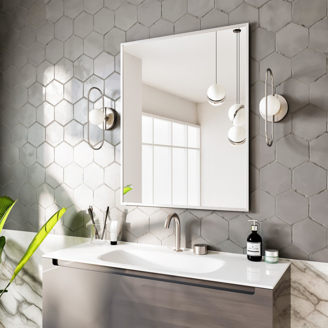 Eviva Sax Metal Framed Mirror