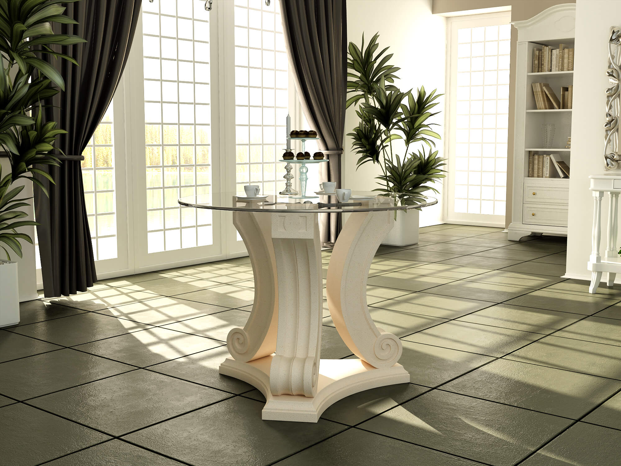 Regency Entry Hallway Table