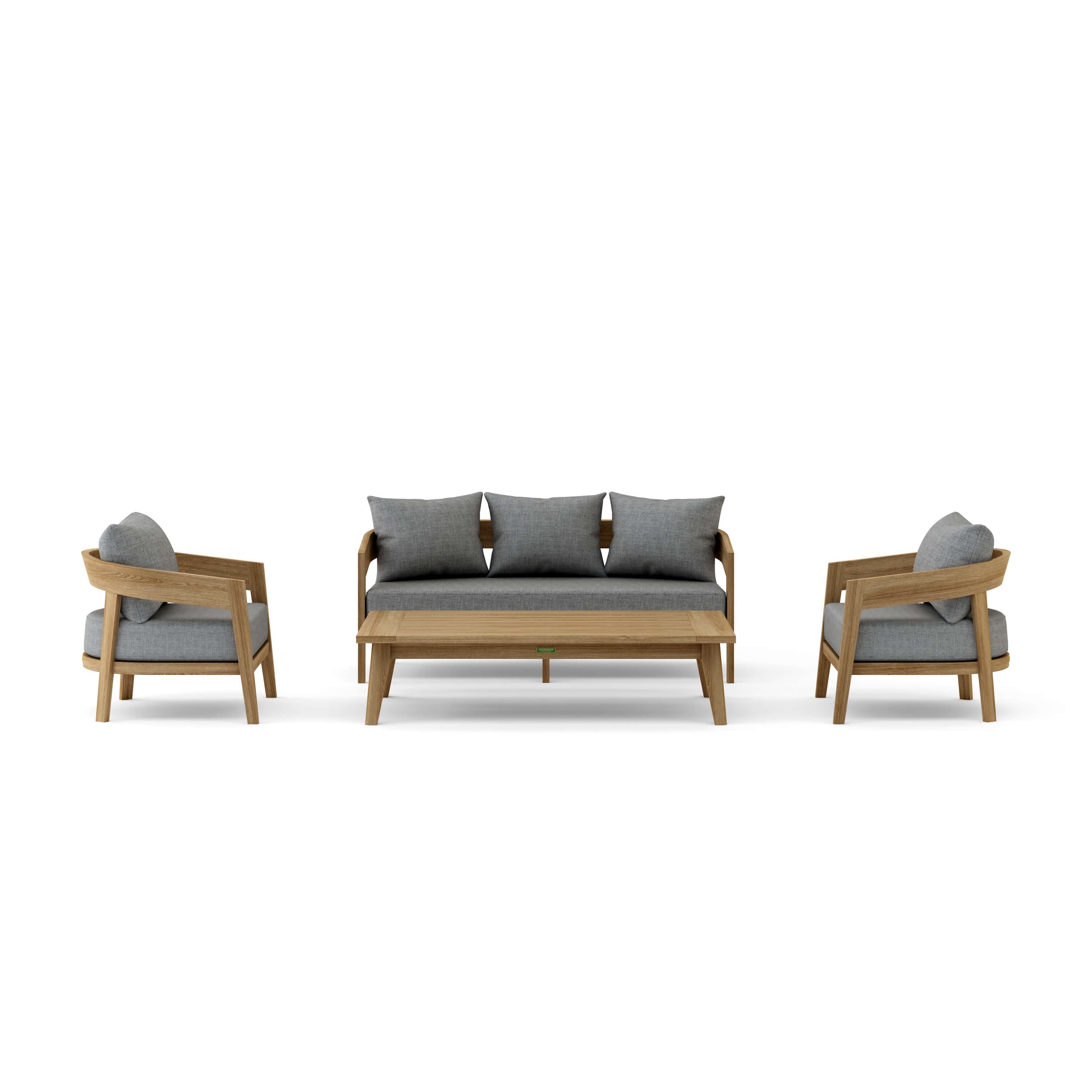 Set-369 Toscana 4-Pc Deep Seating Set