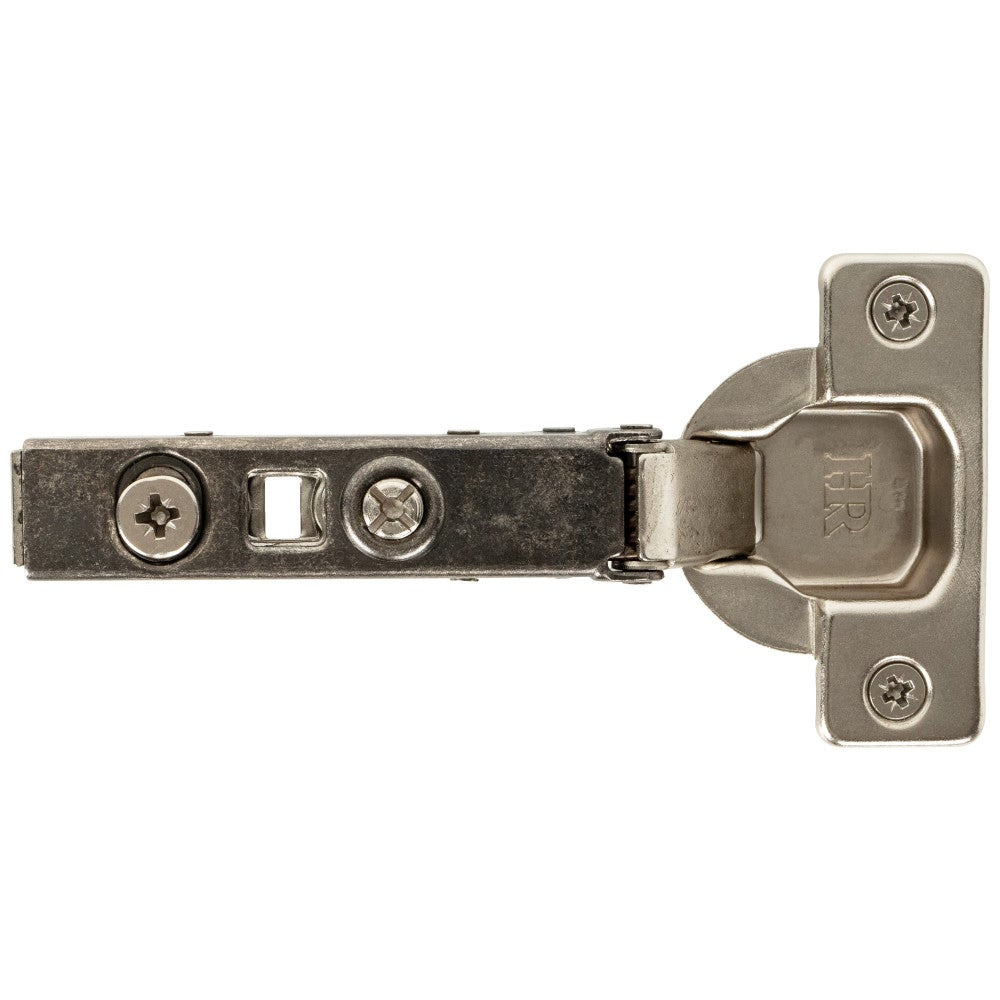 Hardware Resources 110° Commercial Grade Full Overlay Cam Adjustable Self-close Hinge with Press-in 8 mm Dowels