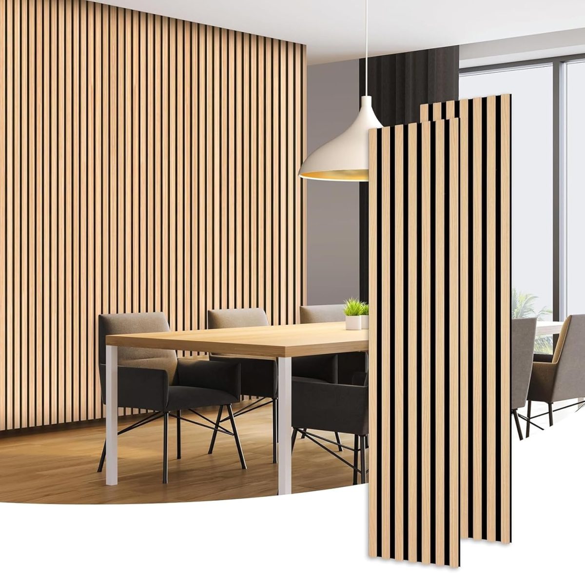 3D Slat Wall Panel-9001 9512 Series