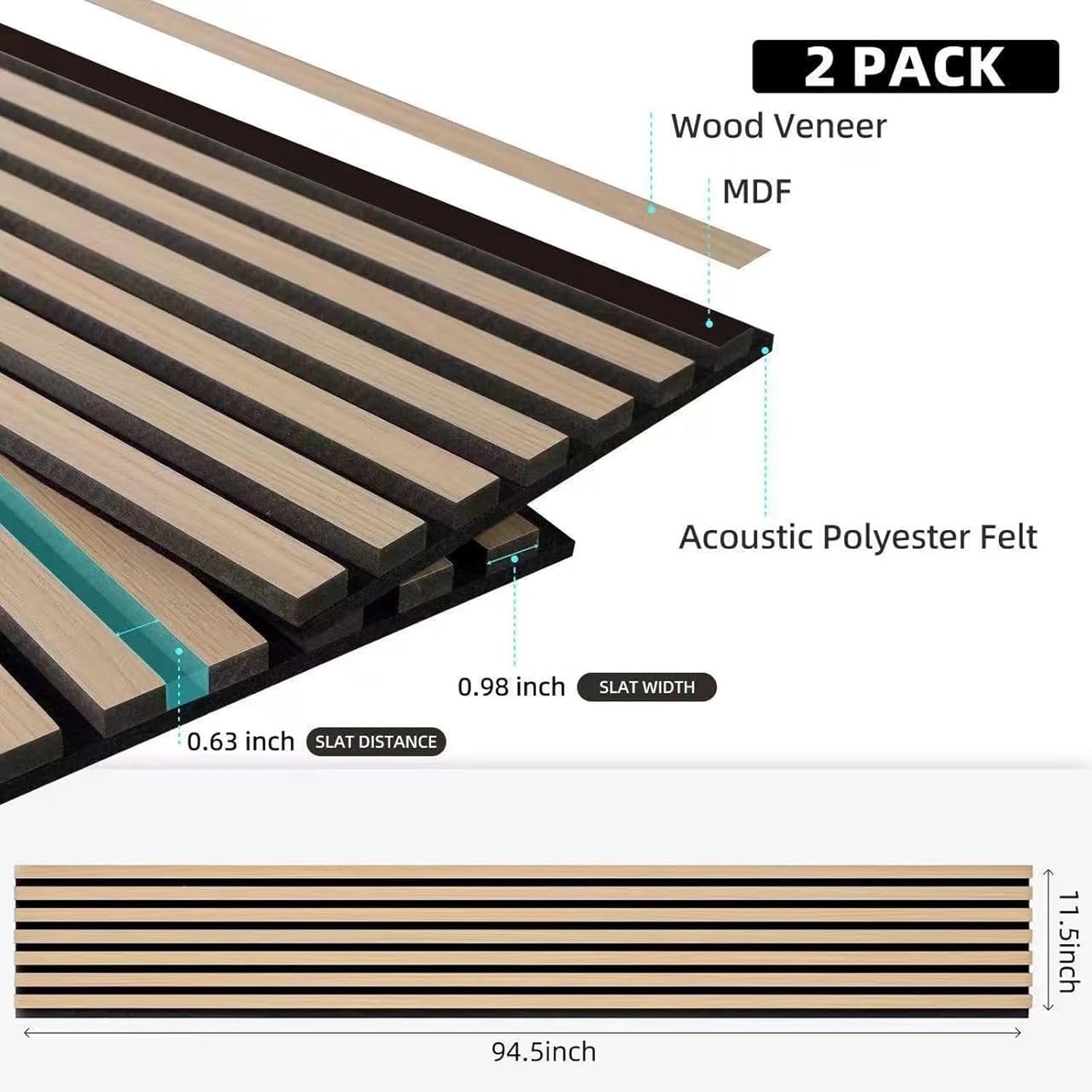 3D Slat Wall Panel-9001 9512 Series