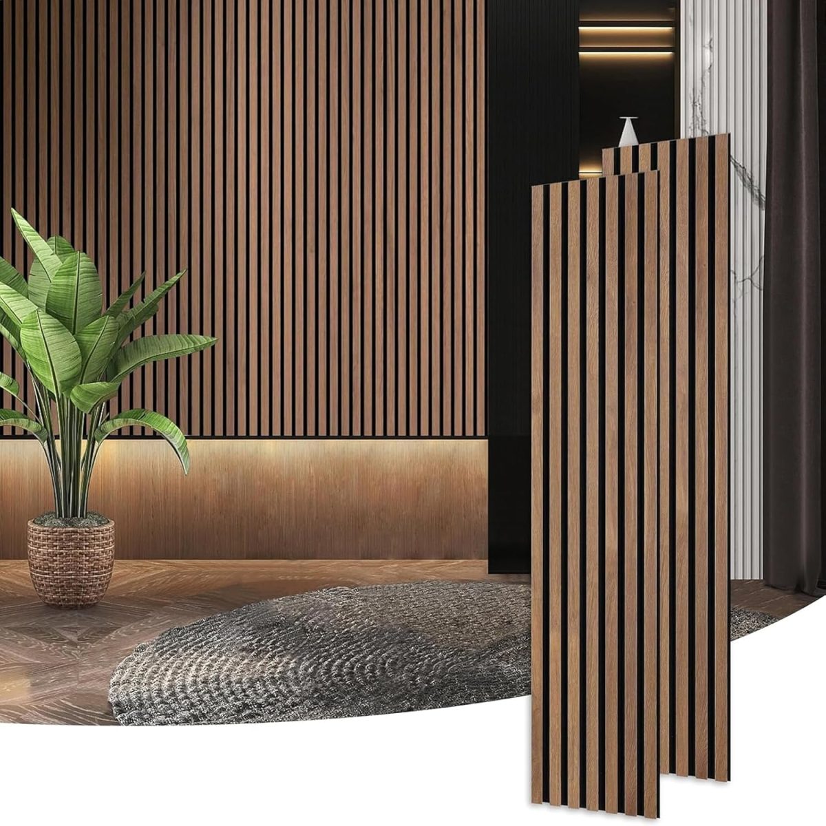 3D Slat Wall Panel-9001 9512 Series
