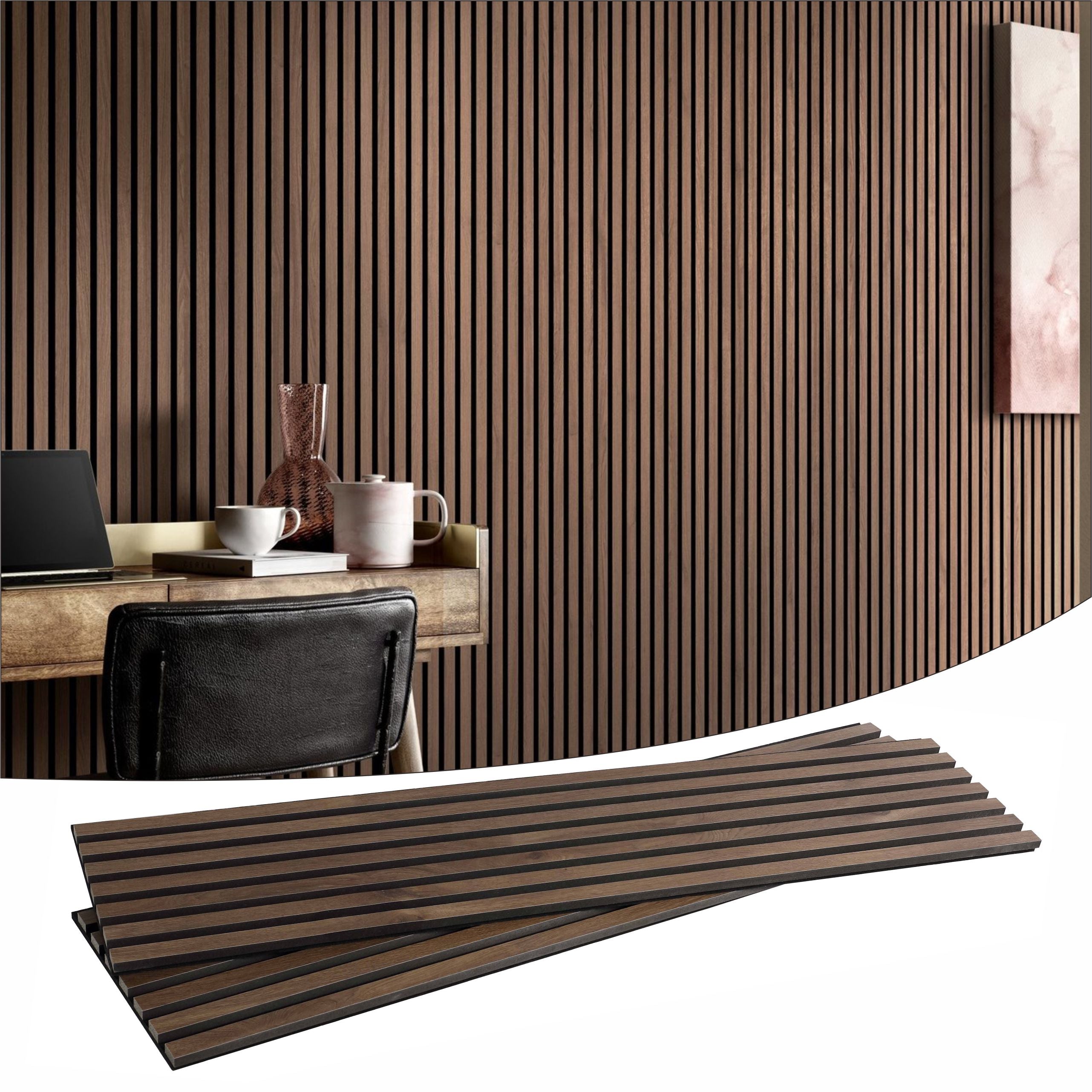 3D Slat Wall Panel-9001 9512 Series