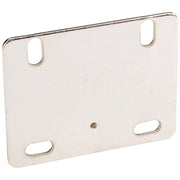 Hardware Resources 2" X 1-1/2" Bright Nickel Flat Bracket - Priced and Sold by the Thousand