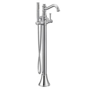 Belfield one-handle tub filler includes hand shower