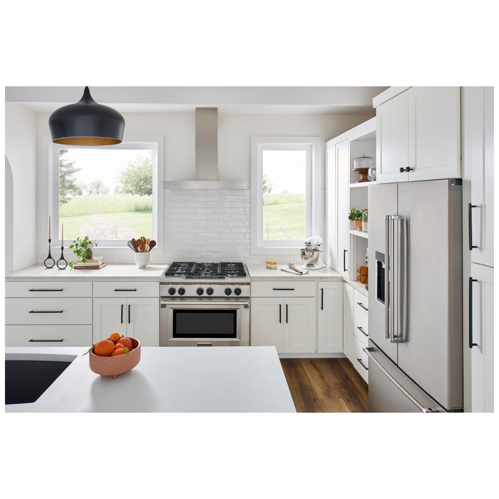96 mm Center-to-Center Satin Nickel Center-to-Center Whitlock Cabinet Pull