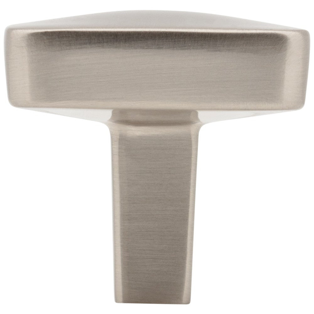 Hardware Resources 1-1/4" Overall Length Satin Nickel Whitlock Cabinet Knob