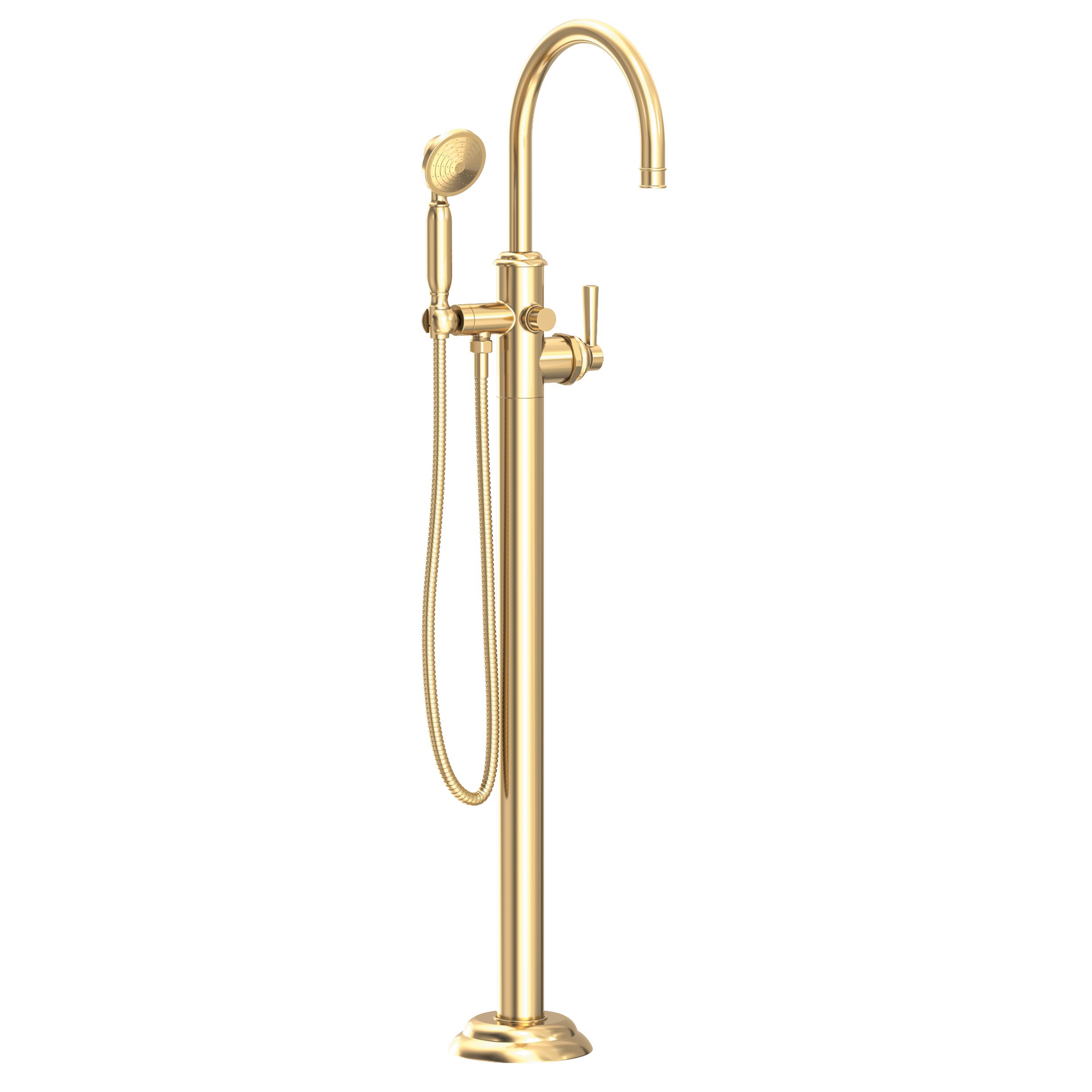 Newport Brass Astor® Exposed Tub and Hand Shower Set - Free Standing