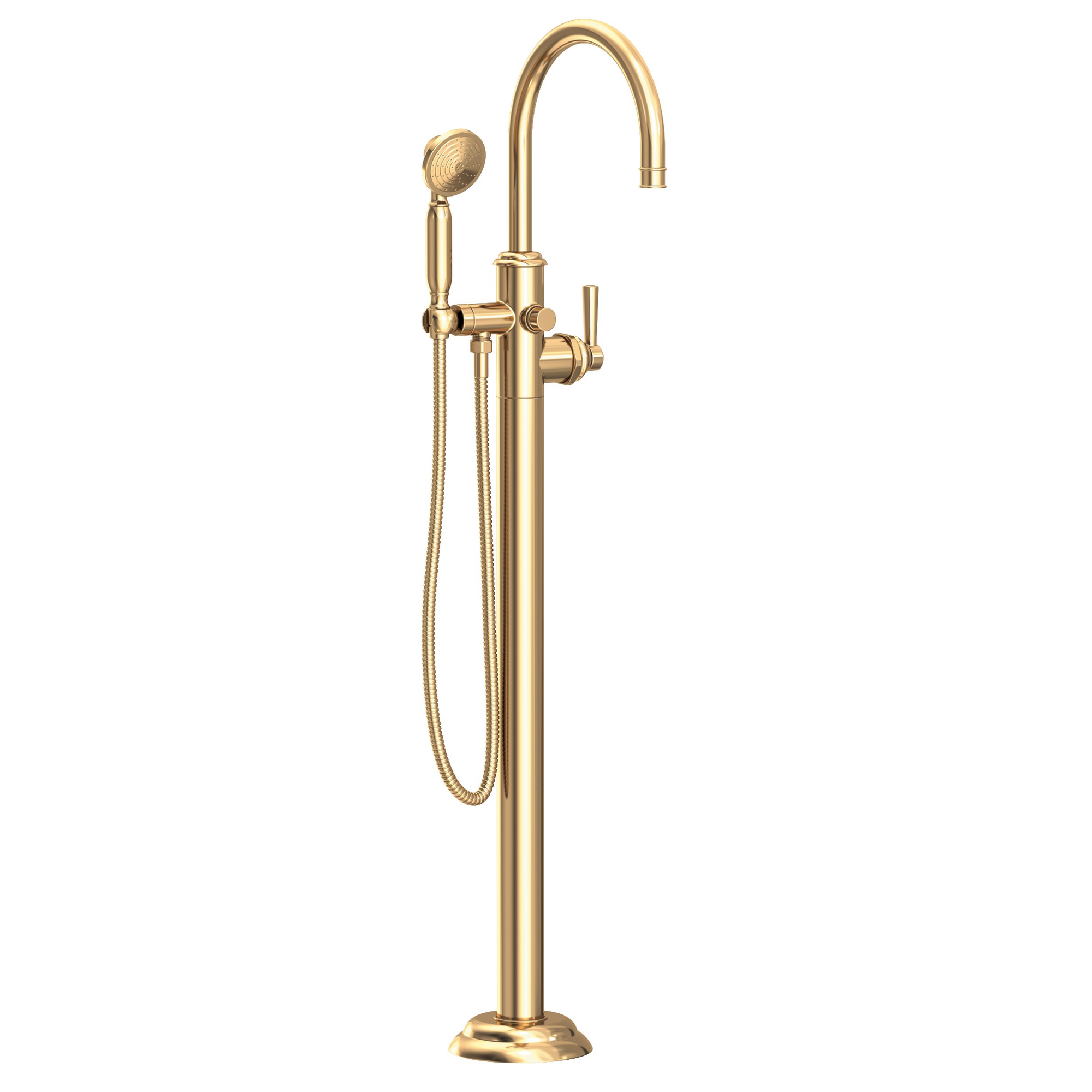 Newport Brass Astor® Exposed Tub and Hand Shower Set - Free Standing