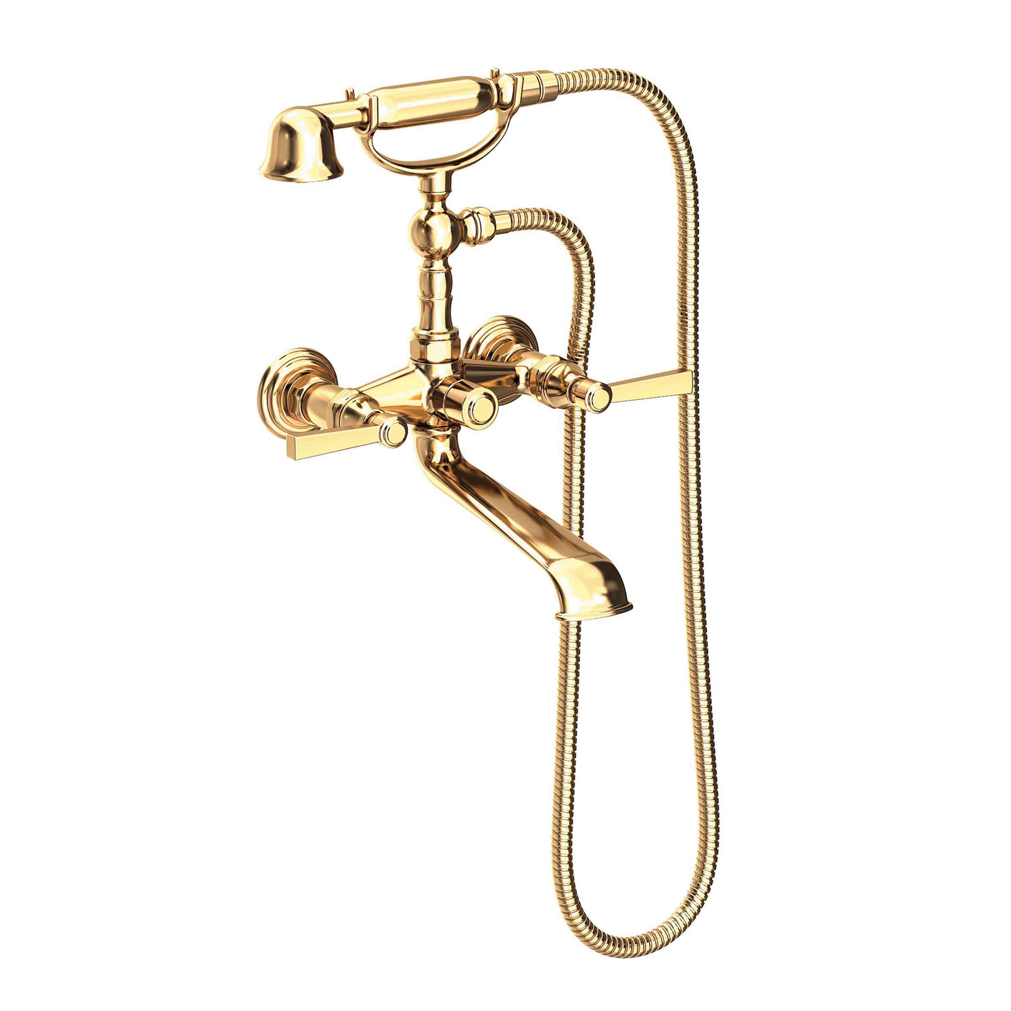 Newport Brass Astor® Exposed Tub & Hand Shower Set - Wall Mount