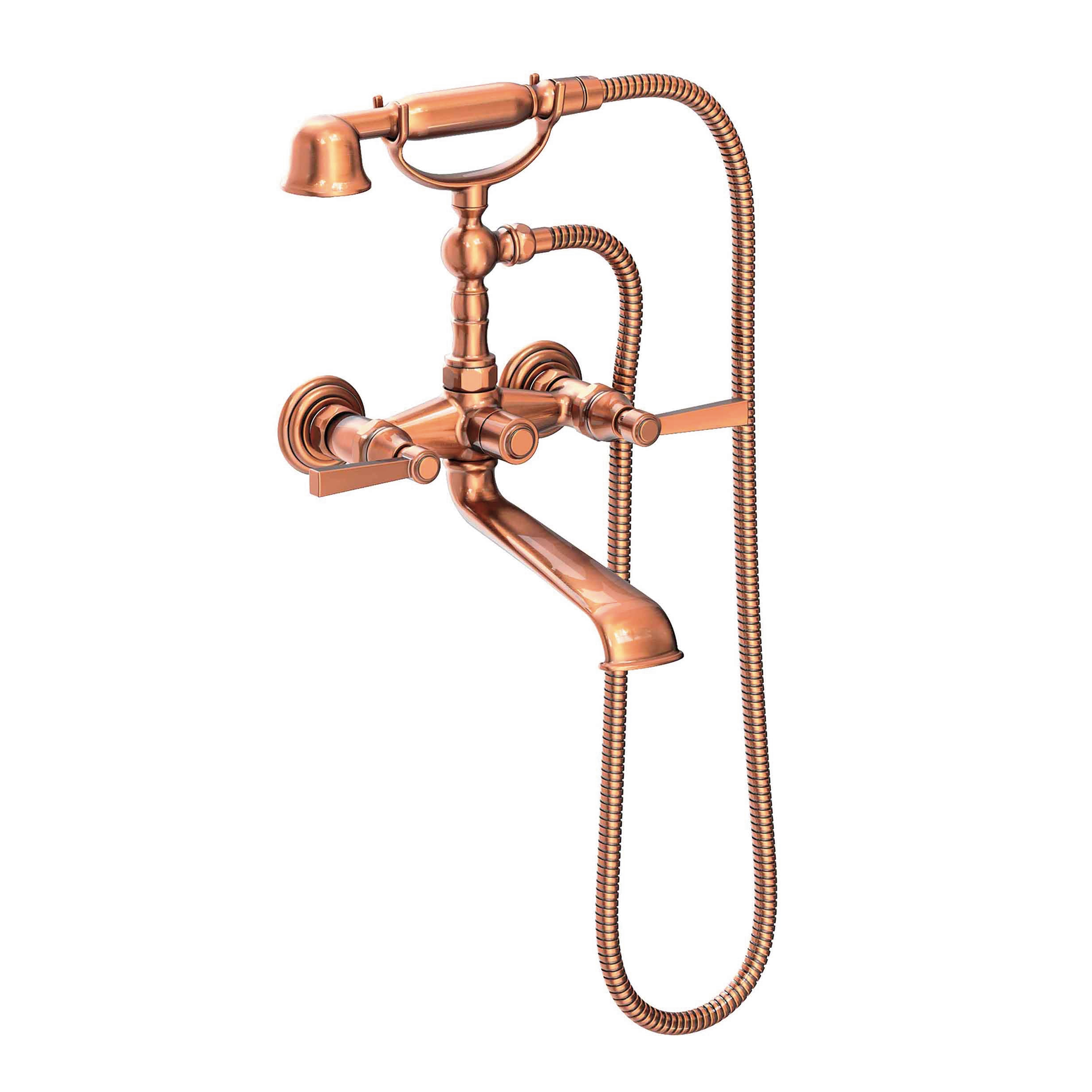 Newport Brass Astor® Exposed Tub & Hand Shower Set - Wall Mount